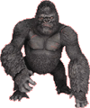 King Kong da colorare